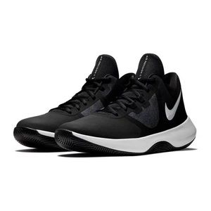 NIKE Air Precision II Basketball Shoes Black White AQ3521-001 Men Size U.S. 8.5.
